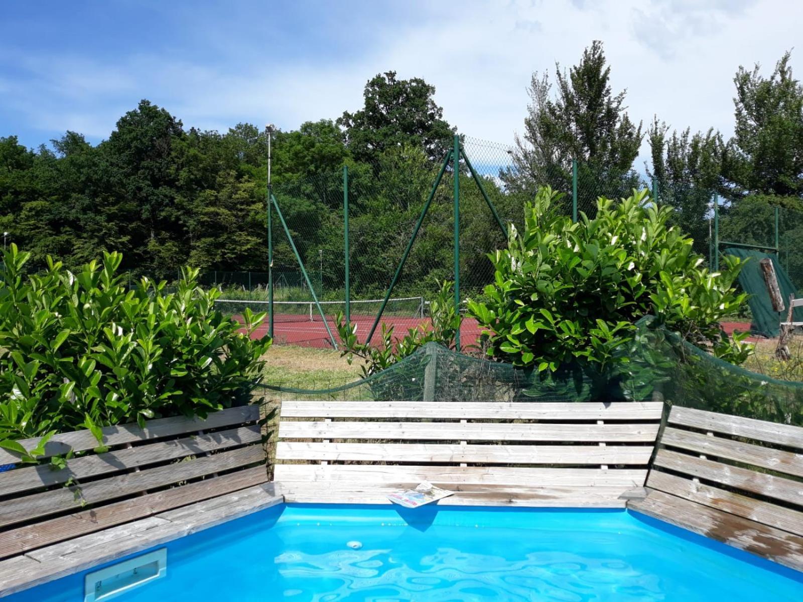 La Vache Tennis Prive Crux-la-Ville ภายนอก รูปภาพ